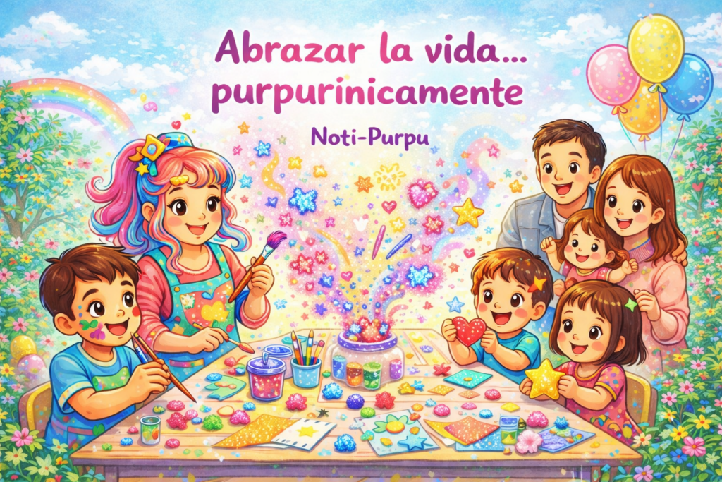 Abrazar la vida....PURPURÍNICAMENTE